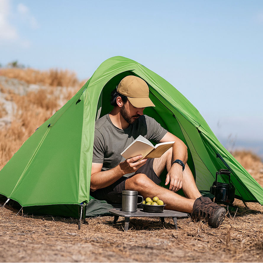 Tente 1 / 2 Personnes -  Fibre Polyester 201T