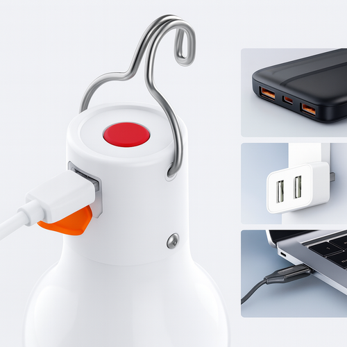 Ampoule LED Rechargeable de Secours