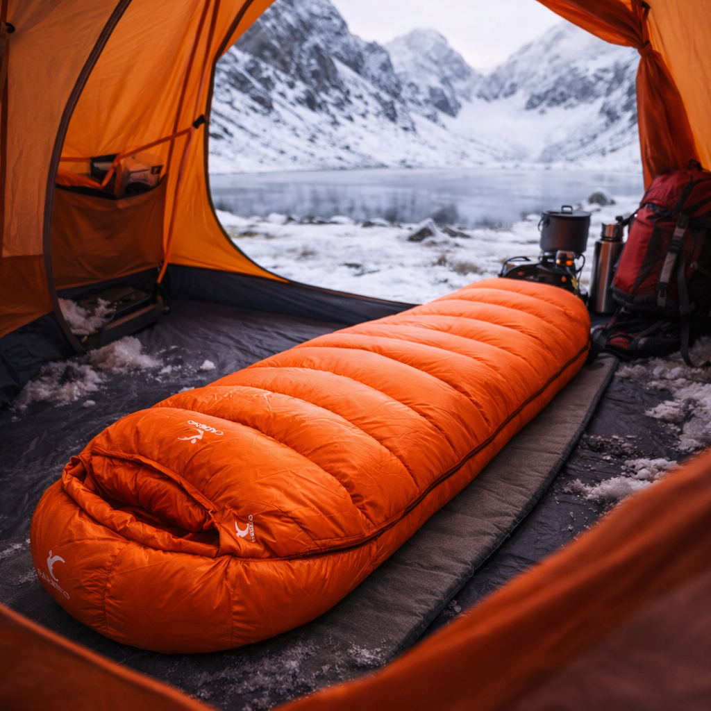 Sac de Couchage en Duvet léger - Grand froid