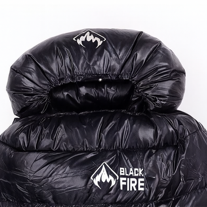 Sac de Couchage en Duvet d’Oie Noir