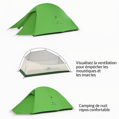 Tente 1 / 2 Personnes -  Fibre Polyester 201T