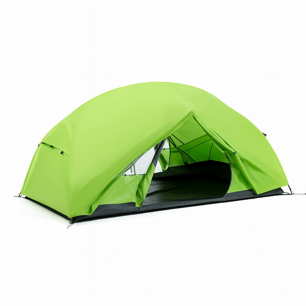 Tente Camping 2 Personnes - Nylon 20D Double Couche Étanche