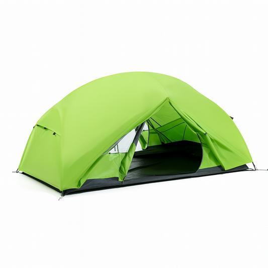 Tente Camping 2 Personnes - Nylon 20D Double Couche Étanche