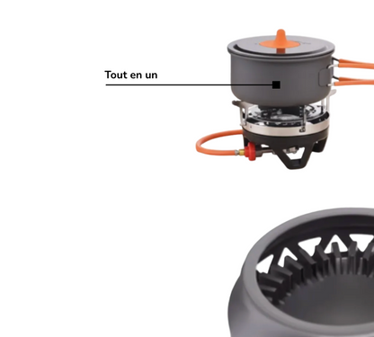 Pot de Randonnée 1-2 Personnes –  Acier inoxydable