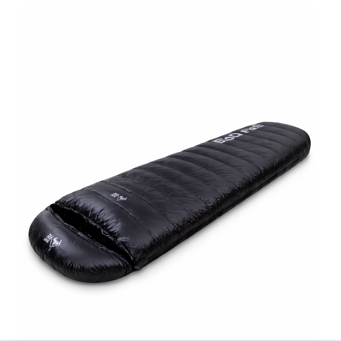 Sac de Couchage en Duvet d’Oie Noir