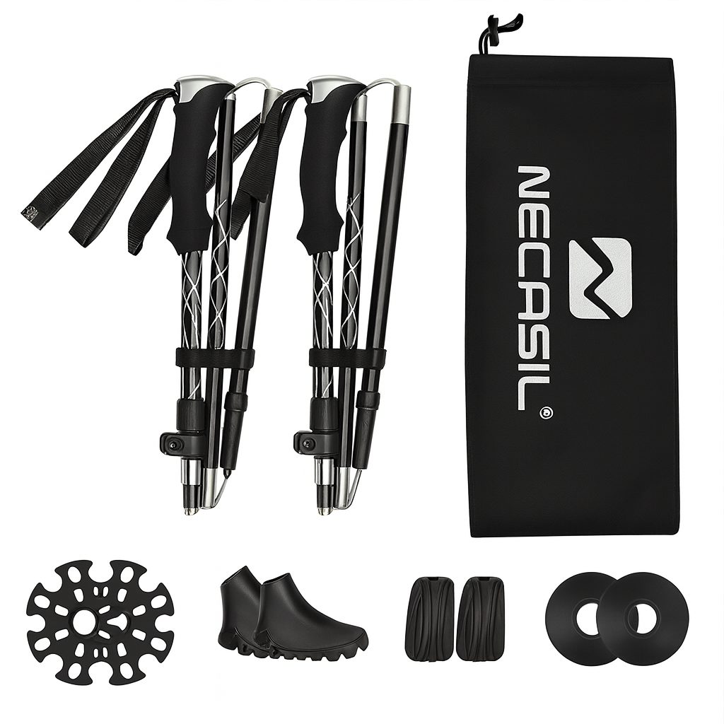 Bâton de randonnée télescopique