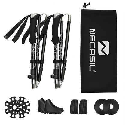 Bâton de randonnée télescopique