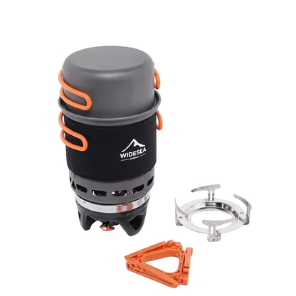 Pot de Randonnée 1-2 Personnes –  Acier inoxydable