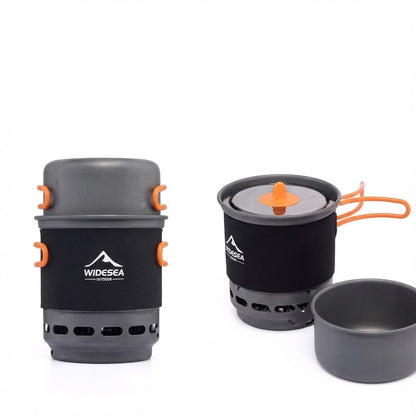 Pot de Randonnée 1-2 Personnes –  Acier inoxydable