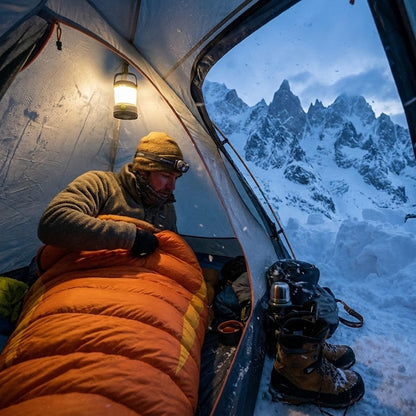 Sac de Couchage Hiver CY-24SD04 – 900 g duvet de canard